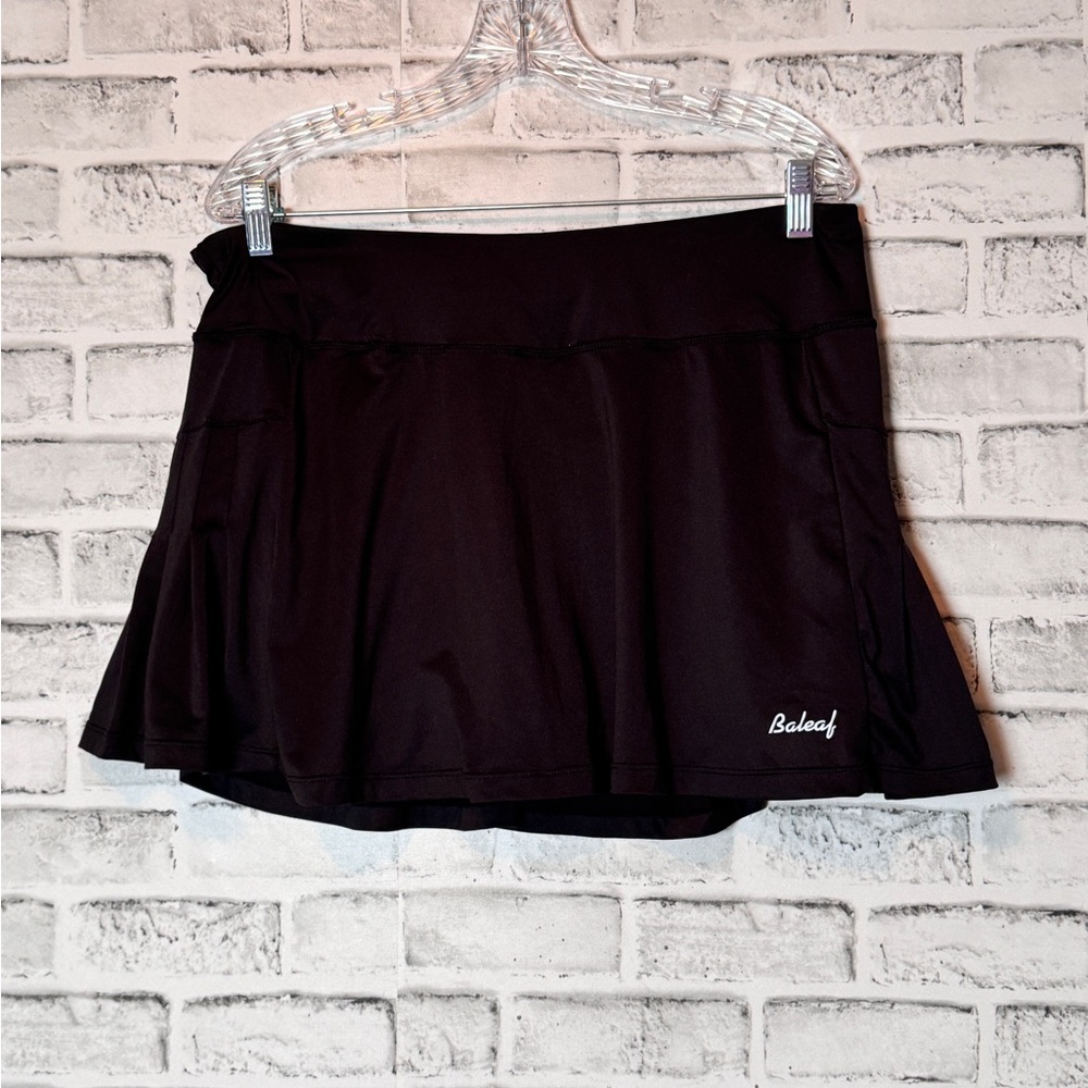 Baleaf Black Sport Skirt pocket for tennis, golf, or pickle balls size XL
